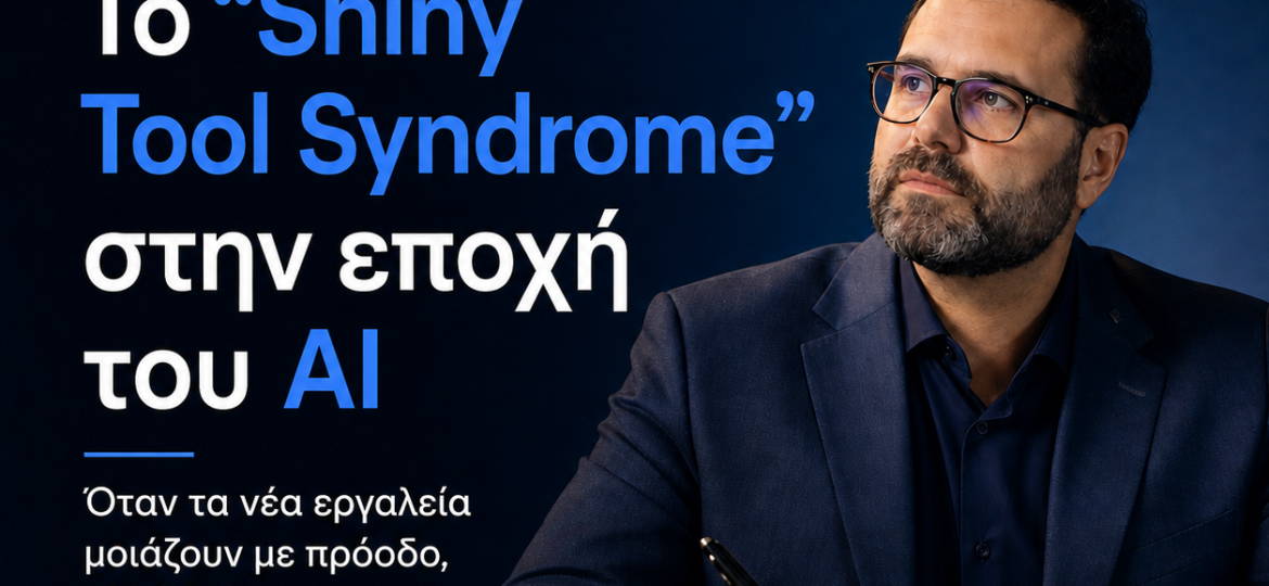 Το “Shiny Tool Syndrome” στην εποχή του AI